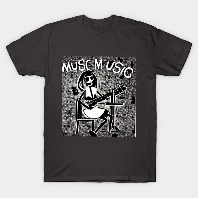 music music T-Shirt by core design